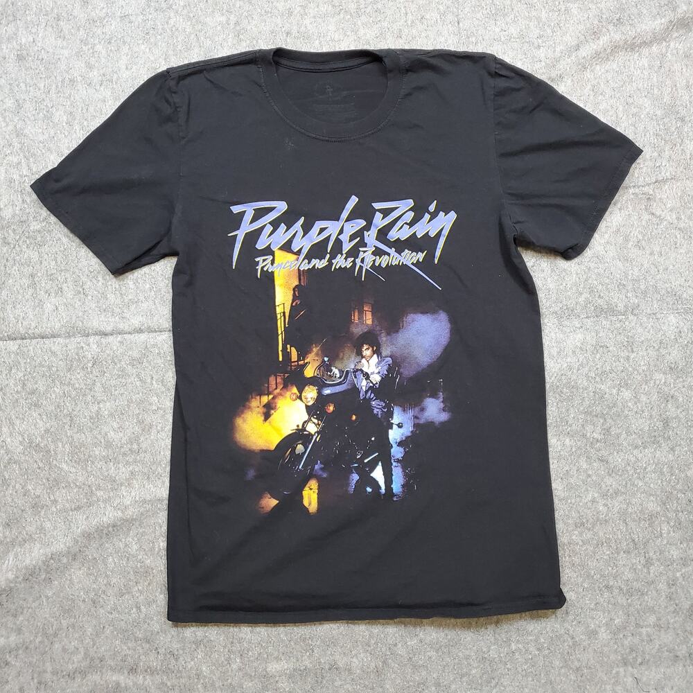 Prince Purple Rain Shirt Unisex‎ S/M? Revolution Band Graphic Music 80s Pop Rock